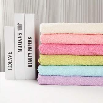 1pc 0.5m/1m/3m/5m*160cm Teddy Plush Fabric, DIY Toy, Pillow, Hat, Home Textile, Pet Supplies, Plush Fabric