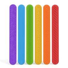 减压拍手手环玩具：儿童纹理感官玩具、自闭症镇静玩具、特殊需求、6 件套可穿戴配件套装（随机详情） - 彩色 - 查看 13