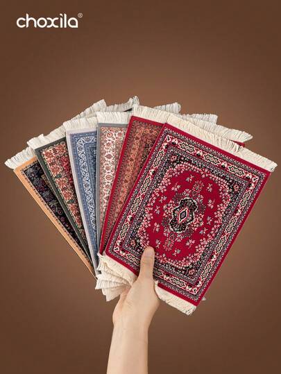 choxila وسادة قهوة، حصيرة قهوة، وسادة قهوة، وسادة شرب، حصيرة طاولة، وسادة فأرة، حصيرة مقاومة للحرارة وماصة للرطوبة، حصيرة زاوية القهوة مناسبة لوضع الكوب/الكأس/صانعة القهوة/آلة القهوة/إبريق القهوة/ملحقات القهوة