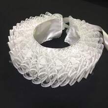 1pc Classic New Style Handmade Ruffled Collar Fake Collar For Drama Stage Styling Wedding Photography Props - Kiểu ren mới - Xem 9