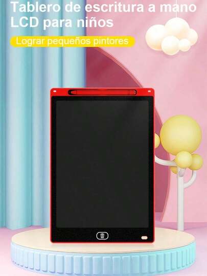 Tablero de escritura LCD infantil de 8,5 pulgadas tablero de dibujo de graffiti de Color tablero de dibujo rompecabezas aprendizaje juguete regalo de cumpleaños adecuado para niños y niñas de 3.456,7 años regalo de Navidad