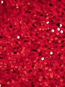 Tween Girls' Fashionable Sequin Mini Skirt, Suitable For Parties And Gatherings (Y0847) - Red - View 4