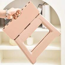 折叠凳，可折叠超轻坚固可调节塑料脚凳，具有防滑纹理，适用于家庭、厨房、浴室、卧室、便携式户外旅行钓鱼椅，防滑多功能小凳子，易于存放 - 多种颜色可供选择。