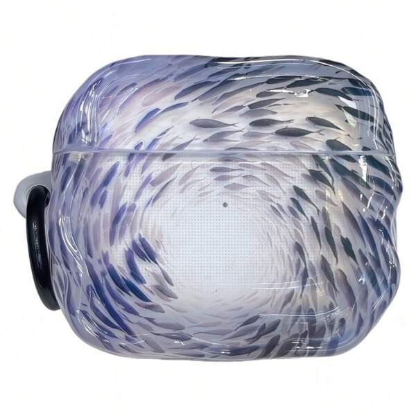 غطاء واقي لسماعات الأذن بنمط مدرسة السمك، مقاوم للصدمات، للطراز 1/2/3/4/برو