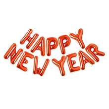 14pcs/Set 16inch Happy New Year Letter Shape Foil Balloons New Year Decoration Party Decor - Multicolor - View 10