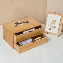 Desktop Storage & Display Box - Colore del legno - Visualizzare 8