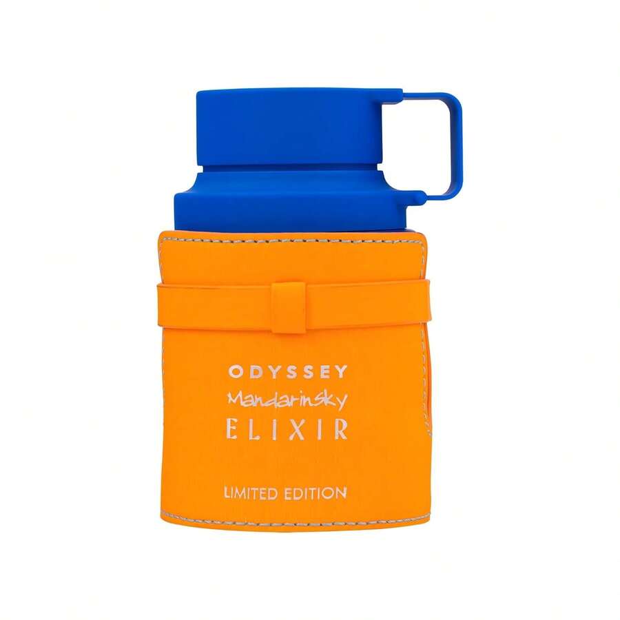 Odyssey Mandarin Sky Limited Edition By Armaf EDP 100ml/3.4oz Spray Cologne Men - Long-Lasting Warm Citrus & Caramel Fragrance With Amber, Tonka Bean & Woods | Luxury Arabian Designer Brand Full Size Bottle | Premium Authentic Formula Masculine Gift - Woody Amber Fruity - 查看 1