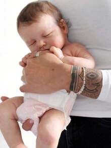 Lifelike 20 Inch Reborn Baby Girl Doll For Kids | Heirloom Quality Handmade Newborn With Realistic Vinyl Skin & Visible Veins | Adorable Christmas Or Birthday Gift For Girls And Collectors - 彩色 - 查看 2