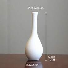 4 piezas de jarrones cerámicos de 6 pulgadas, jarrones pequeños de cerámica esmerilada a granel para centro de mesa de boda, decoración, juncos, decoración moderna bohemia para el hogar y fiestas, regalos DIY