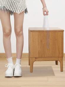 Guarnizione in silicone per porte e finestre, sigillante trasparente per il fondo della porta, striscia adesiva autoadesiva per isolamento acustico per porte in vetro e legno