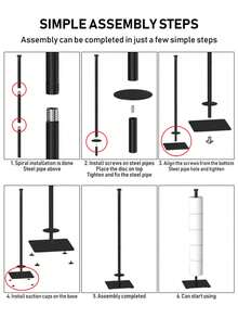 1pc Toilet Paper Holder With Spare Function, Free-Standing Toilet Paper Storage Rack For Bathroom And Toilet Spare Toilet Paper Storage