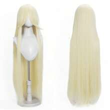 Karida 角色扮演假发短款合成假发，带刘海，14 英寸通用角色扮演假发，适用于合成头发，尖刺分层直发，男士化装舞会假发，无胶耐热纤维头发，高密度自然外观角色扮演假发