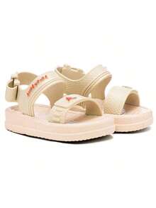 Children's Sandal Boys Girls Baby Soft Lightweight Comfortable Fashion Children's School Casual - Màu be - Xem 1