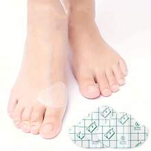 20-Pack Gel Heel Protectors, Adhesive Waterproof Blister Pads For Shoes, Comfortable Heel Cushions, Comfortable & Waterproof Blister Accessories, Self-Adhesive Foot Care Pads, Alcohol-Free Heel Liners, Suitable For All Skin Types - 20 張-腳跟貼 - 查看 4