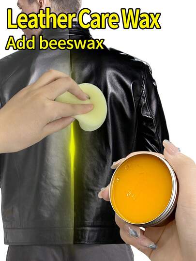 2.71盎司皮革护理霜和保护剂 - 适用于皮革沙发、家具、汽车座椅、鞋子、靴子、包袋、手提包 | 适用于深色或浅色皮革