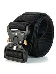 1pc 2025 New Arrival Outdoor Tactical Waist Pack Set, Multi-Functional Nylon Tactical Belt, Handmade Crafted, Lightweight