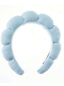 1 Pack Spa Headband For Washing Face Or Facial, Skincare Headbands, Makeup Hairband Sponge, Terry Cloth Headbands, Face Wash Headband, Puffy Hairband For Sports Or Yoga, Fashion Accessories For Women And Girls, Great Gifts, Blue,Skincare Headband,Beauty,Skin Care Products,Spa,Self Care,Skin Care Tools,Face Care,Esthetician Supplies,Skin,Face Wash,Facial - 藍色 - 查看 5