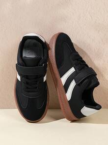 New Kids Sports Shoes, Boys & Girls Fashion Casual Sneakers - Black - View 4