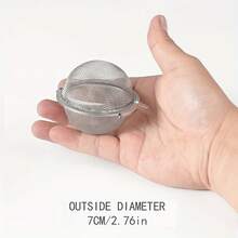 Stainless Steel Seasoning Ball, Household Filter Tea Ball - 2.76吋, M-1件 - 查看 3