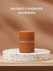 Fenty Beauty Fenty Skin 限量版闪光香料温暖肉桂咸焦糖强效修复唇膜 - 0.5 盎司/15 克 - 焦糖色 - 查看 5