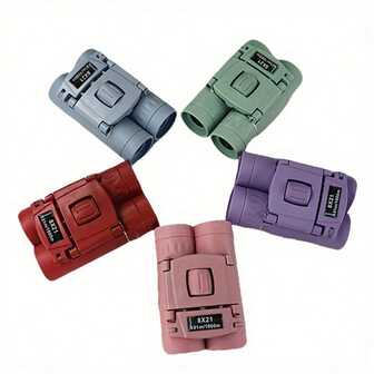 Folding Small Compact Lightweight Binoculars,Long Range Zoom Telescope For Hiking Hunting Bird Watching, Outdoor, Travel