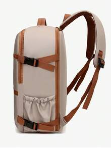 女士背包，大容量旅行背包，通勤/上学背包，时尚笔记本电脑包，短途商务旅行行李包，符合瑞安航空、威兹航空及其他航空公司的规定 - 彩色 - 查看 6