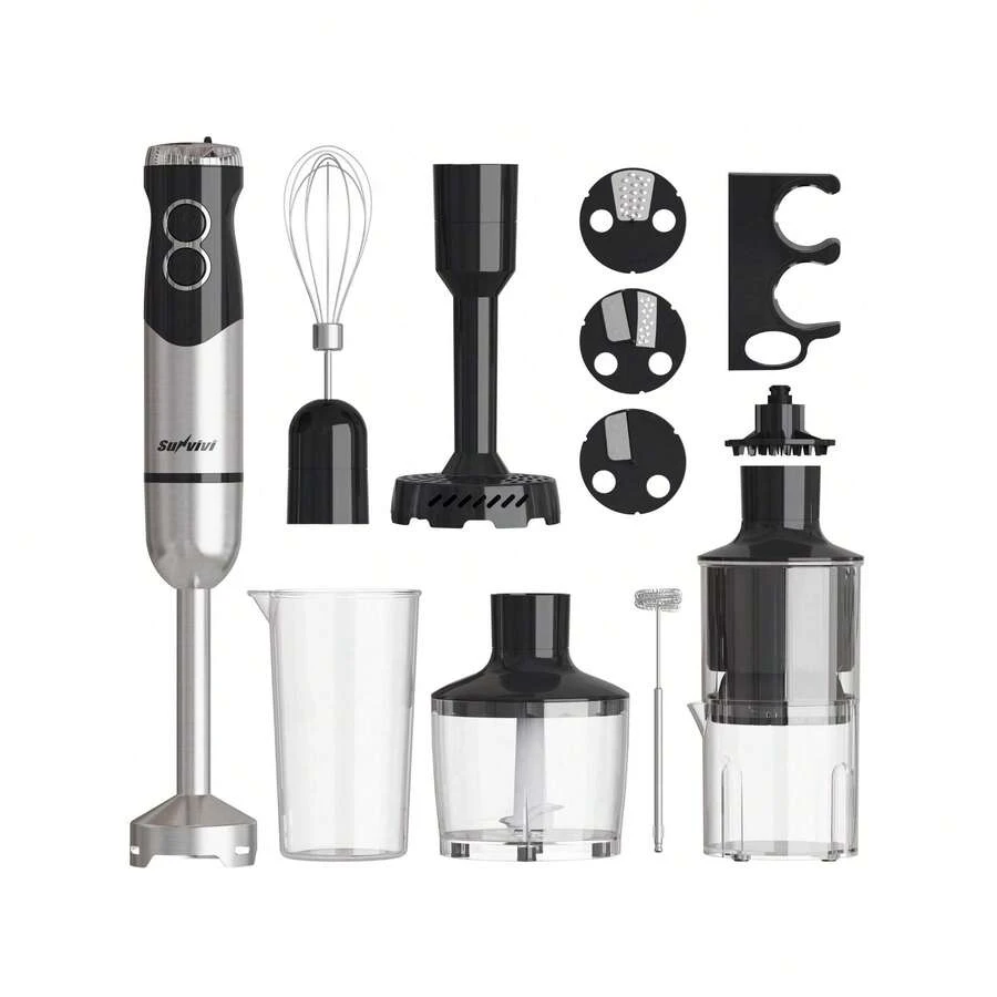 1000W Hand Blender With 10 Attachments - 美規A型插(110-127V) - 查看 1