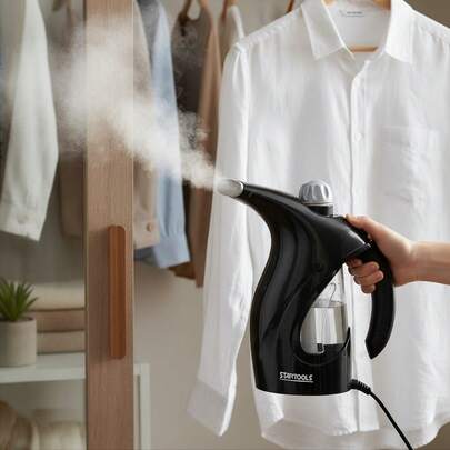 Passadeira A Vapor Portátil Vaporizador 127v Preta 800w