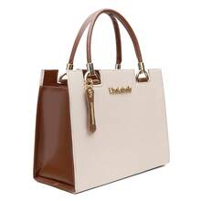 Handbag And Crossbody Kit With Adjustable Strap, Tote Shoulder Bag, New Model With Wallet - 巧克力棕 - 查看 5