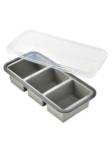 Silicone Freezer Tray With Lid, Suitable For Making Ice Cubes, Frozen Soup, Stew, Sauce And Pre-Prepared Foods, Also Suitable For Storing Rice, Leftovers, Juice, Desserts, Milkshakes And More - Multicolor - View 15