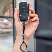 奇瑞Tiggo 8 Pro、8 Plus、New 5 Plus、7 Pro专用TPU材质遥控钥匙保护套，带钥匙扣，防尘防摔，高端时尚钥匙包 - 橢圓扣36 - 查看 2