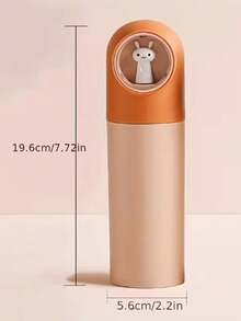 卡通兔子旅行牙刷架，牙膏架，旅行牙刷杯，牙刷收纳套装，适用于旅行、露营、徒步、出差、上学、家居装饰、浴室用品、户外用品、学习用品、浴室装饰、浴室收纳配件 - 彩色 - 查看 8