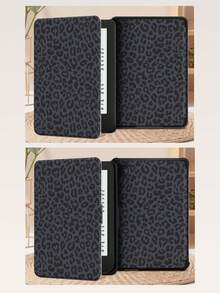 Funda para tableta con estampado de leopardo, compatible con Pad 9.7/10.2/10.5/10.9/12.9/Pro 11, 10th Generation, compatible con Samsung Galaxy Tab S6 Lite 10.4 pulgadas, compatible con Kindle Paperwhite 12th Gen 2024, Kindle (11th Generation) 2022 Release, protección contra caídas suaves, soporte inteligente/activación/suspensión automática