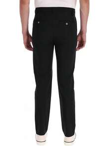 Pantalón Chino para Golf de Hombre, Moderno Elástico y Versátil, Corte Slim Stretch con Bolsillos Laterales y Traseros. - lacre - Ver 4