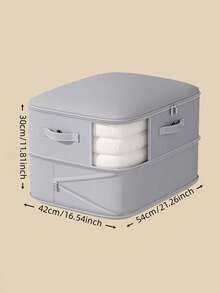 超大便携式压缩储物袋，超大容量空间压缩储物袋 - 拉链封口，耐用尼龙衣物和床上用品旅行收纳袋 - 可堆叠家居搬家储物袋，节省空间的衣物、被子、枕头、沙发垫、羽绒被收纳袋 - 非常适合卧室和客厅，高效优化衣柜和床下空间 - 彩色 - 查看 13