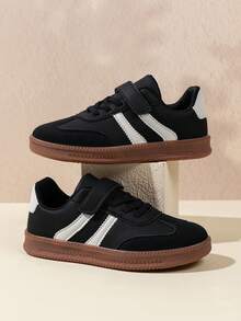 New Kids Sports Shoes, Boys & Girls Fashion Casual Sneakers - Black - View 2