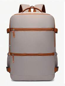 女士背包，大容量旅行背包，通勤/上学背包，时尚笔记本电脑包，短途商务旅行行李包，符合瑞安航空、威兹航空及其他航空公司的规定 - 彩色 - 查看 11