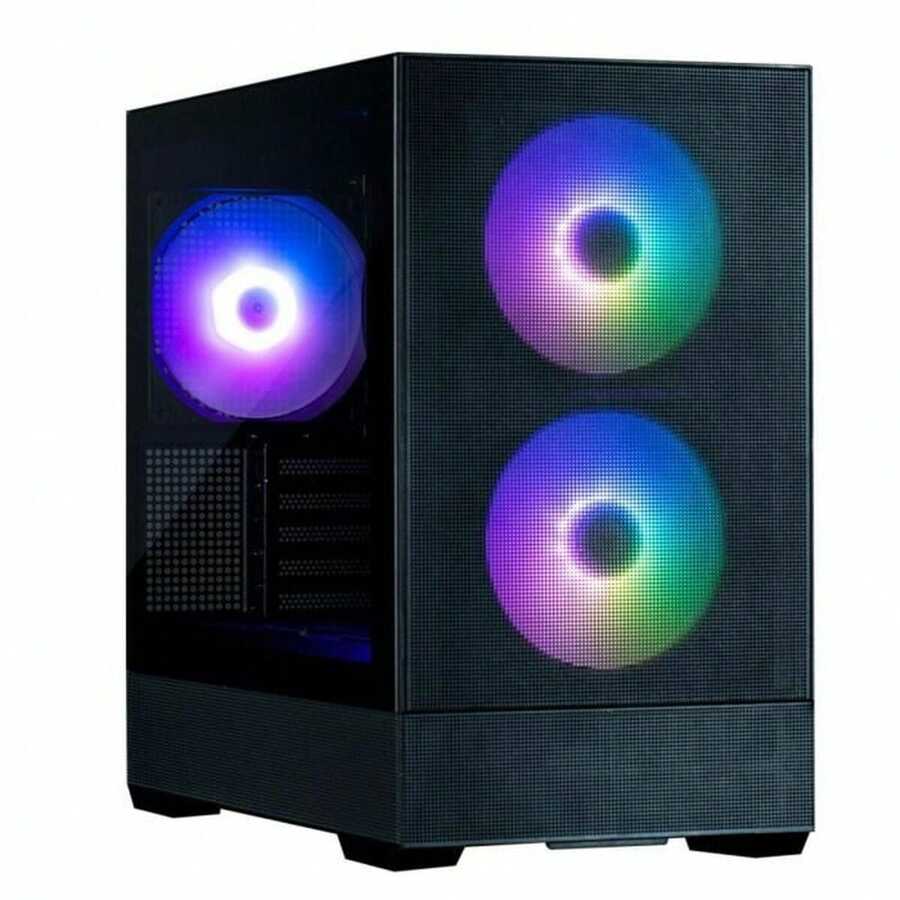 Case Zalman P30 Air Micro ATX / Mini ATX / Mid-Tower ATX, nero - nero - Visualizzare 1