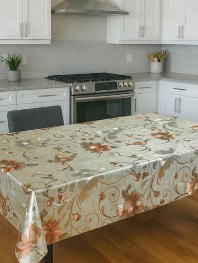 Toalha de Mesa Plastificada Premium – Design Elegante, Brilho e Proteção para o Dia a Dia