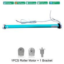 2N.M Tuya WiFi AC100-240V Smart Curtain Motor For 37mm 38mm Diameter Windows, Electric Automatic Blackout System With Remote Control And Voice Control, Compatible With Alexa, Yandex, And Alice - Tuya WiFi Version - View 9
