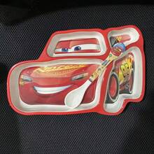 Disney 密胺餐具碗套装，3D造型碗+叉勺，家用餐具，旅行户外野餐碗碟套装，可重复使用，适合家庭聚会，返校季礼物 - 彩色 - 查看 11