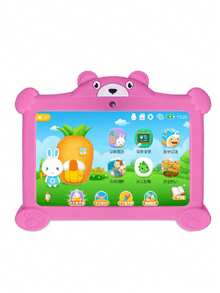 Tableta infantil de 7 pulgadas con tableta infantil IWAWA Android 10, máquina tutora inteligente de aprendizaje - Rosa - Ver 6