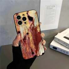 Funda de teléfono con diseño de arte oxidado compatible con iPhone 17, 15, 16, 13 Pro Max, 14, 12, 11, XR, X, 8, 7, 6 Plus. Cubierta trasera de lujo, compatible con funda para iPhone 17, funda para iPhone 17 Pro, funda para iPhone 17 Pro Max - Negro 6 - Ver 5