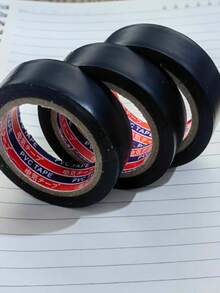 15M Automotive Flocked Wiring Harness Tape, Flame Retardant Flocked Cloth Tape, Black Polyester Flocked Wrap Tape