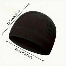 1 Peça Gorro de Ciclismo de Inverno Masculino, Gorro Elástico Respirável e Quente de Malha com Cobertura Total, Lavável em Máquina para Clima Frio, Adequado para Ciclismo, Esportes ao Ar Livre e Presentes de Natal/Dia dos Pais - Ideal para Ação de Graças, Carnaval e Ocasiões Festivas - Material Têxtil Durável Garante Conforto e Estilo, Gorro de Bicicleta com Design Retrô
