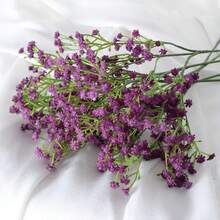 1/2/10 人造星形花束,抗氧化,適合婚禮、訂婚、感恩節和情人節。人造花適用於婚禮、酒店、家居裝飾和景觀設計;也可以用來製作花拱門。 - 彩色 - 查看 20