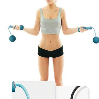 1pc Rope Skipping Yoga Boxing Sports Fitness Training Aerobics Portable Fast Rope Skipping With Adult Primary And Secondary School Students Special Training Rope Skipping Gravity Ball Men's And Women's Cordless Rope Skipping Fitness Weight-Bearing Fat Burning Slimming Device Gravity Wireless Ball