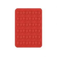 Popular Silicone Phone Holder With Non-Slip Suction Cup And Portable Phone Holder - Merah - View 1