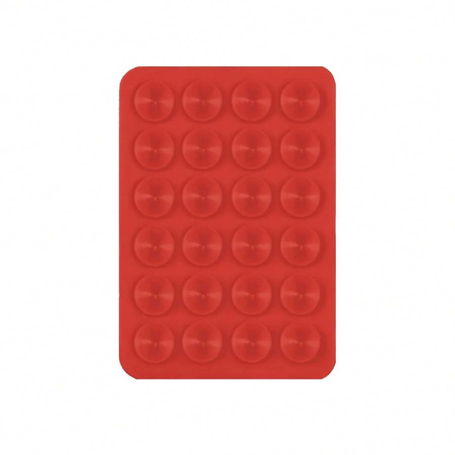 Popular Silicone Phone Holder With Non-Slip Suction Cup And Portable Phone Holder - Merah - View 1