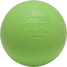 Champion Sports - Pelotas Oficiales de Lacrosse - Varios Colores en Paquetes de 1, 2, 3, 6 y 12 - Amarillo - Ver 7
